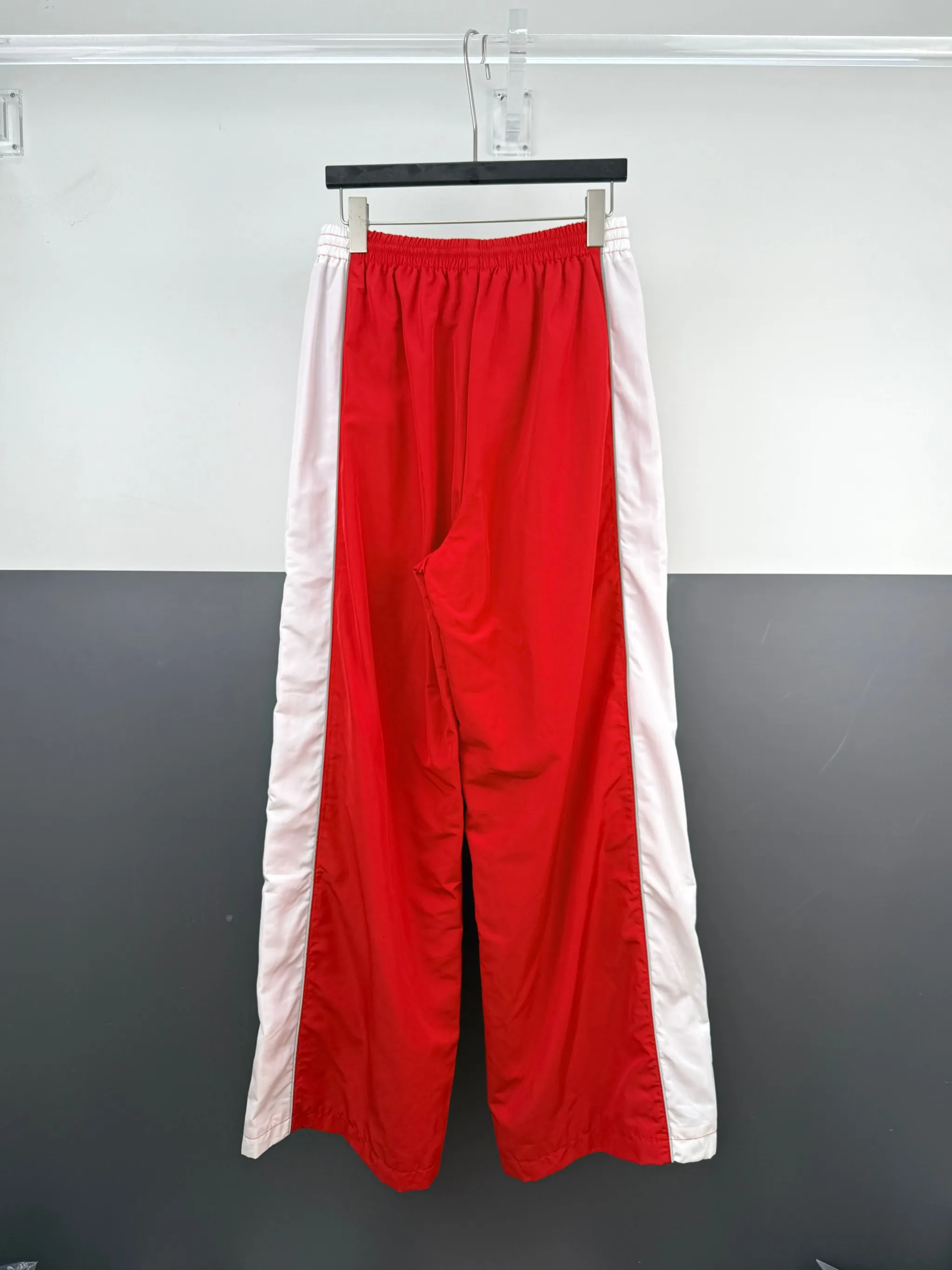 Balenciaga Paris Soccer badge pattern drawstring trousers XS/S/M/L